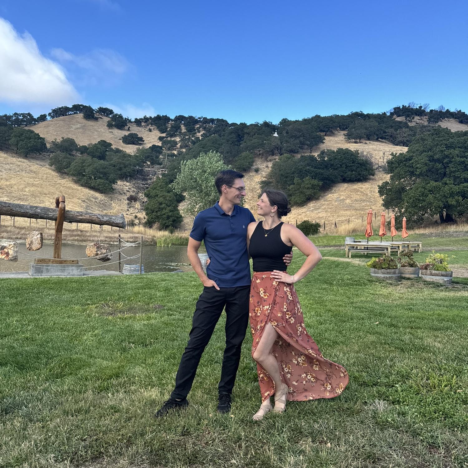 Wine tasting on Jess and Dad's birthday visit in Napa

August 2024