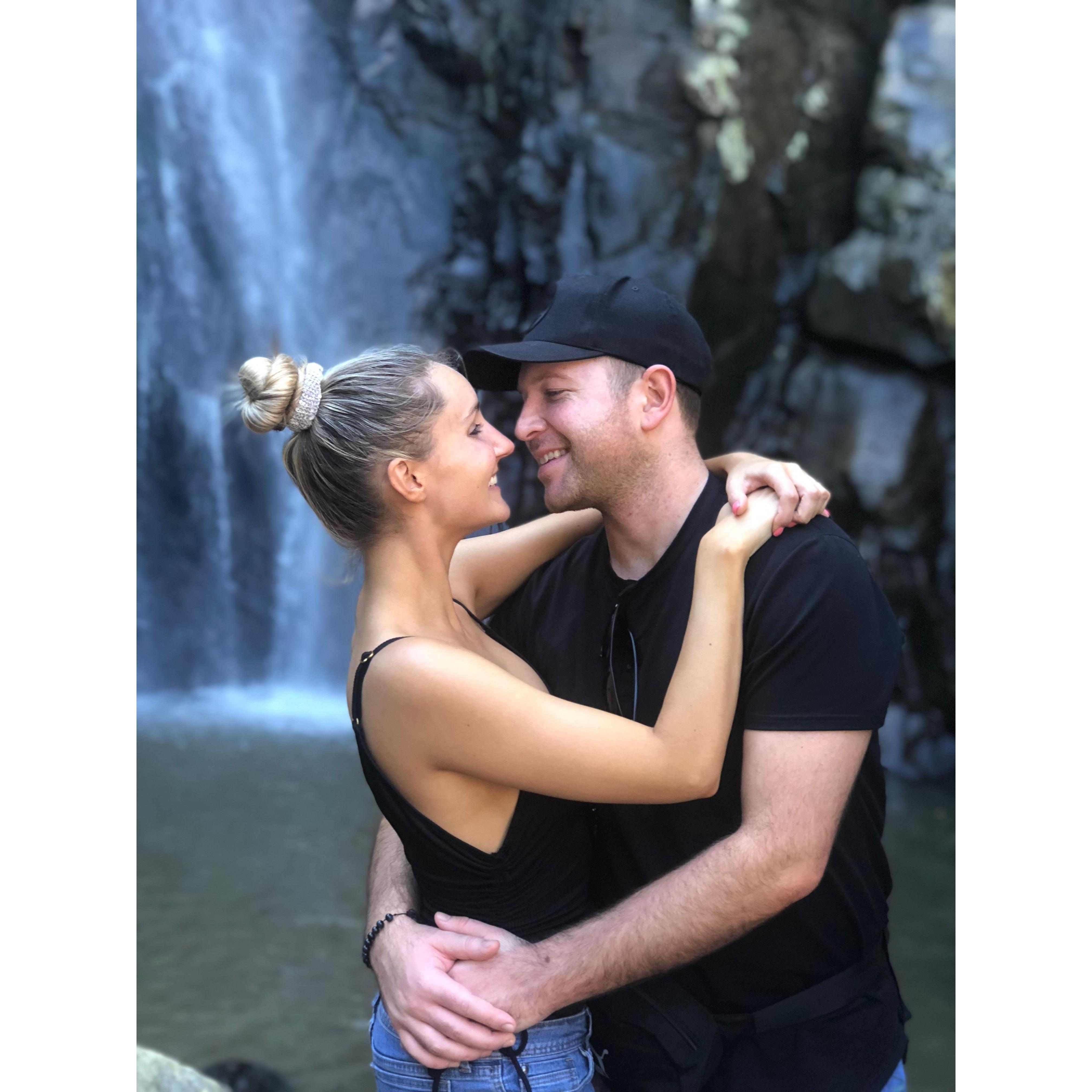 Puerto Vallarta waterfall - Christmas Day 2019