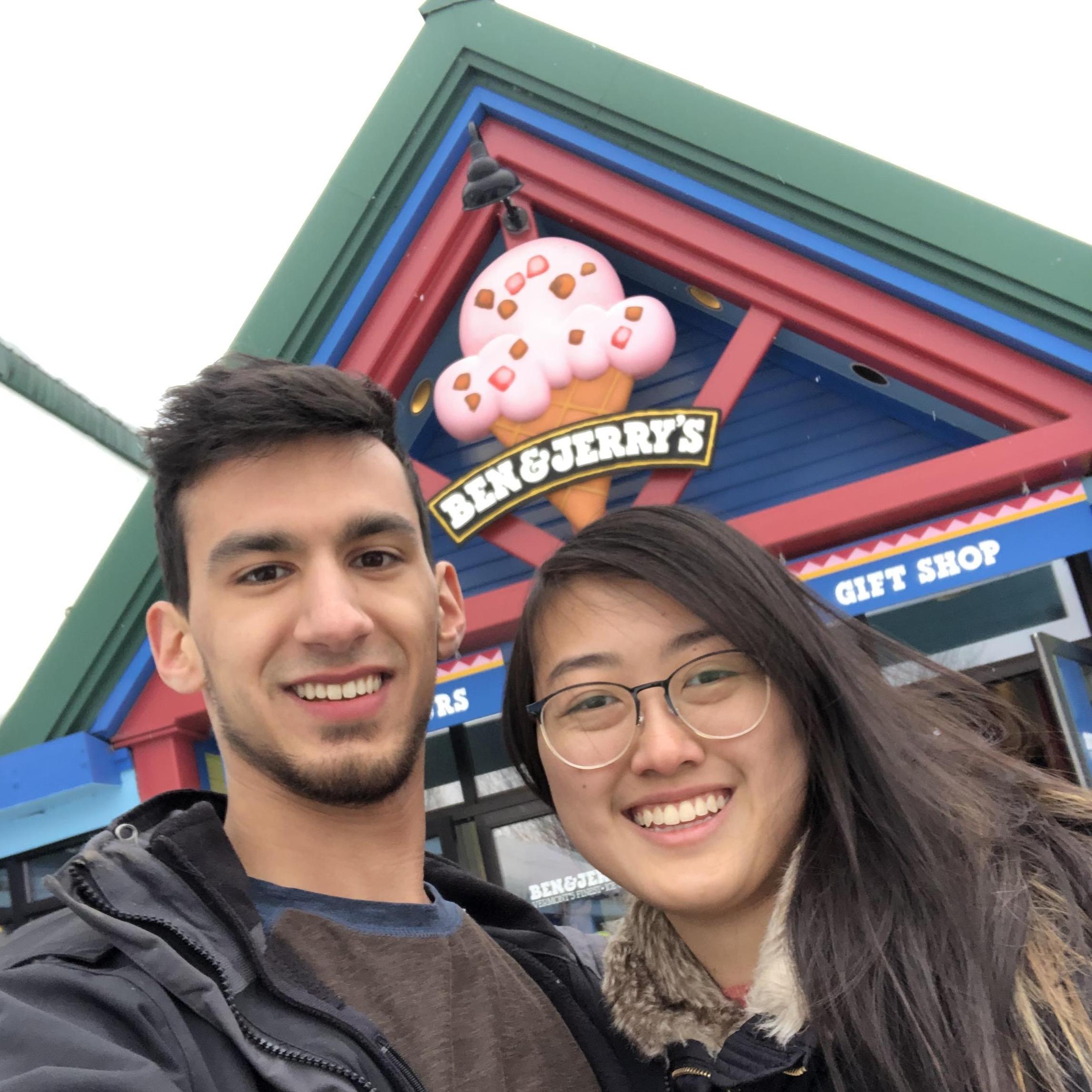 A trip for us wouldn't be complete without getting some ice cream, and what better place to go to than Ben and Jerry's when you go to Vermont!