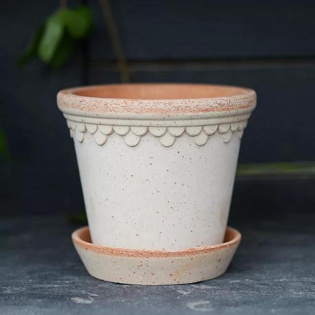 Bergs Palace Pot + Saucer-10”
