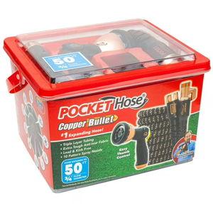 Pocket Hose Copper Bullet Expandable Flexible Garden Hose - 50 ft