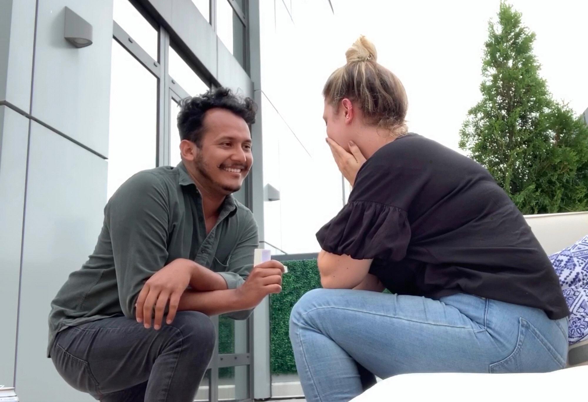 The surprise proposal