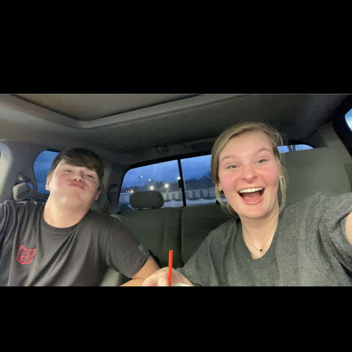 Right before he said "I love you" for the first time!!!