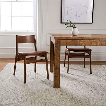 Baltimore Vegan Leather Dining Chair (Set of 2)