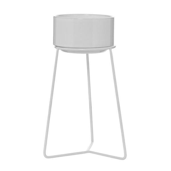 Bloomingville White Terracotta Flower Pot Set
