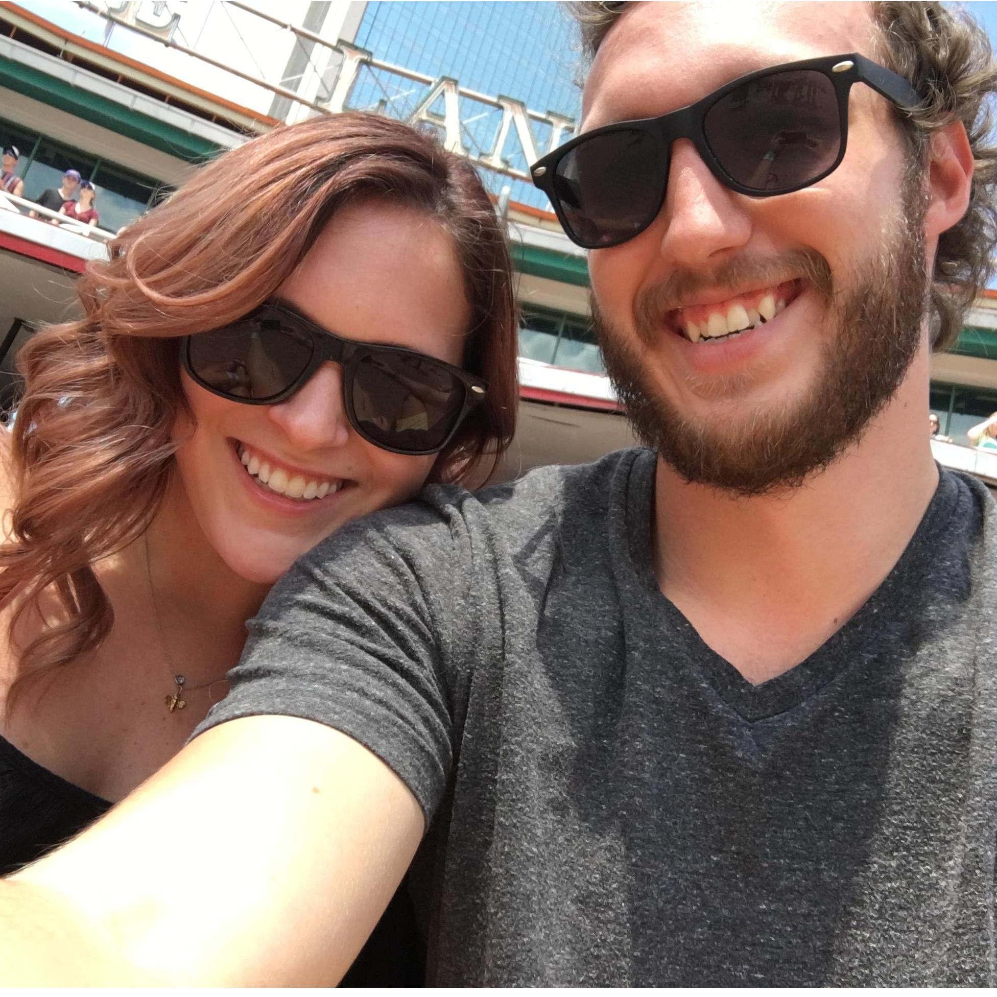 Going to see Brianna's favorite band, the Wombats.