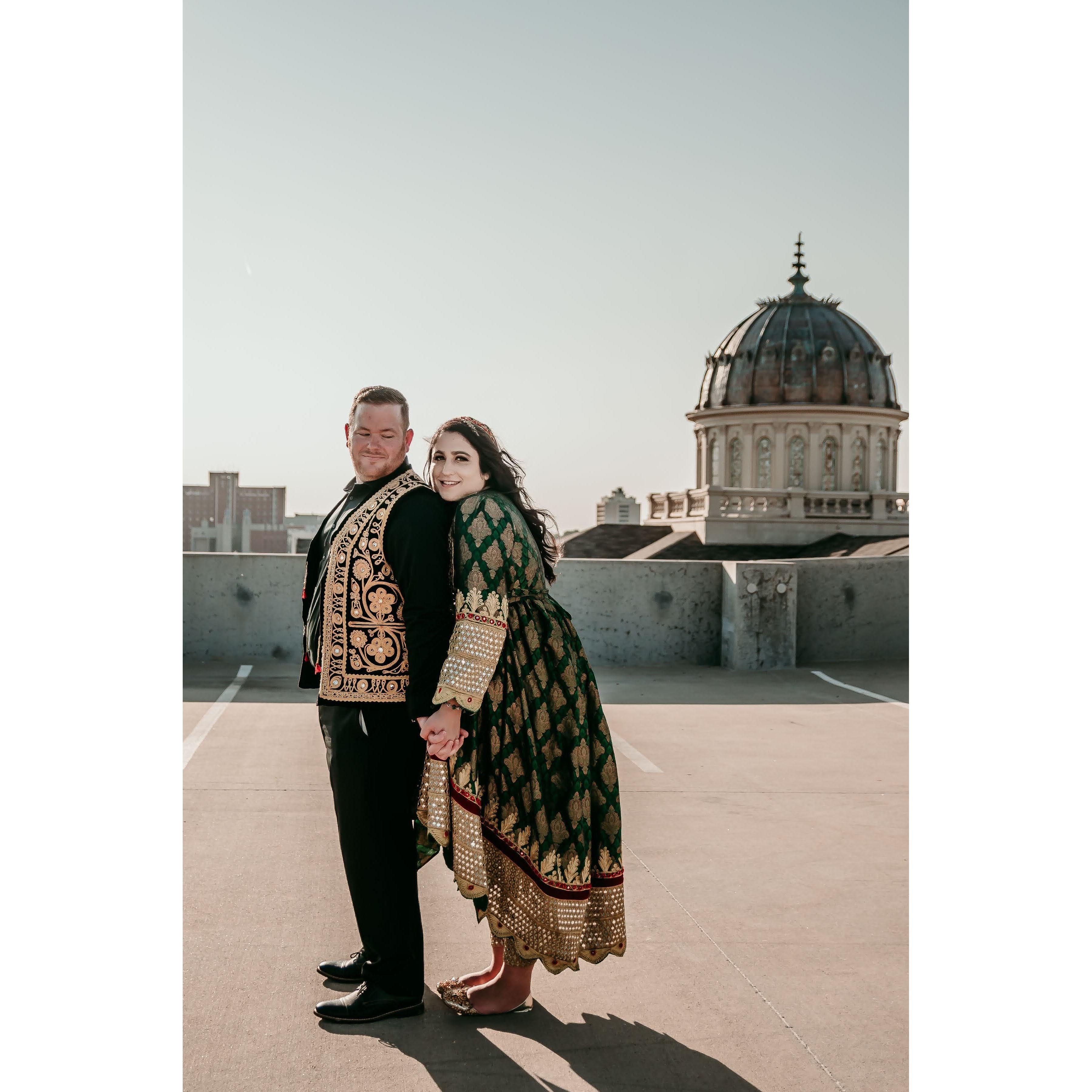 We got married!