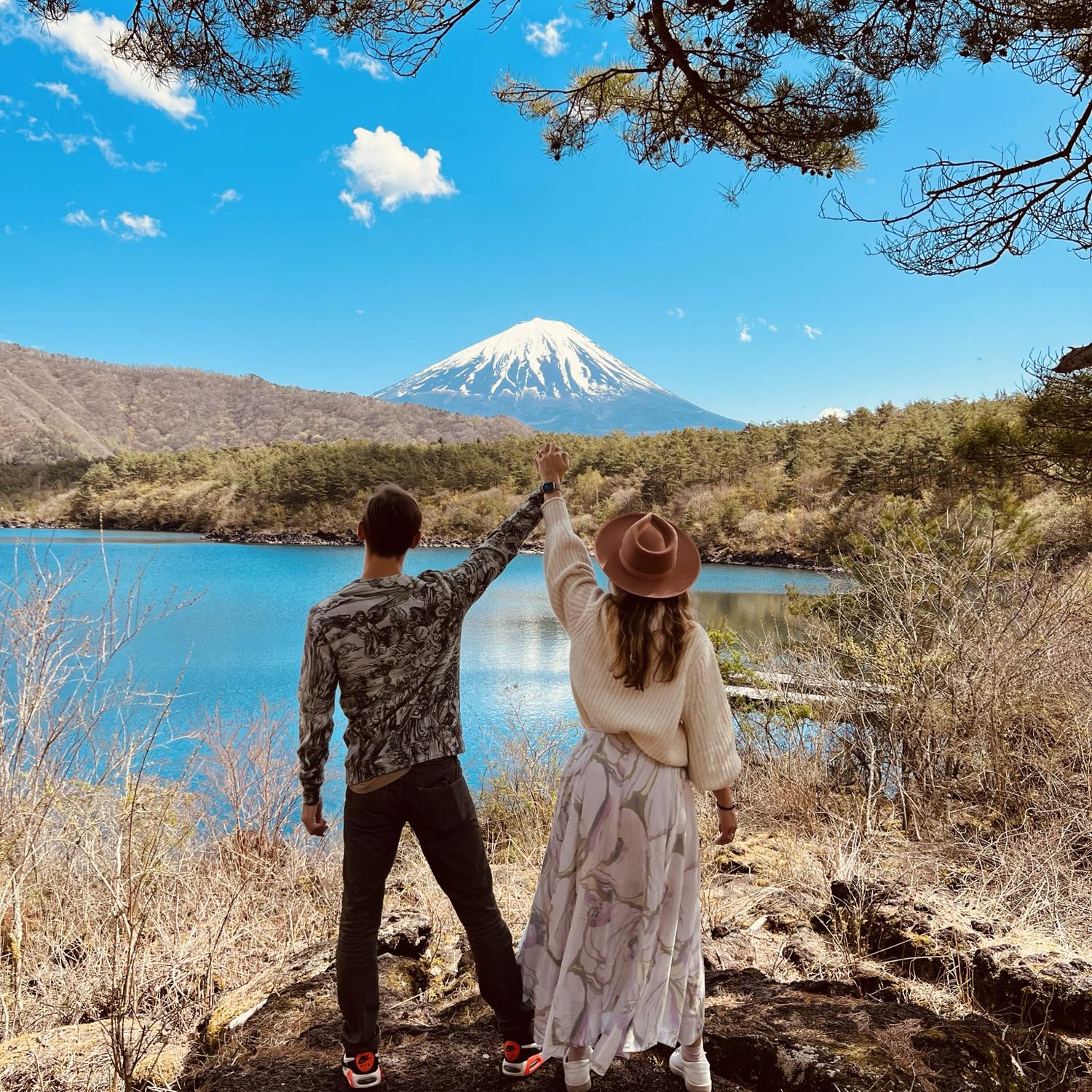 Engagement at Mt Fuji, Japan