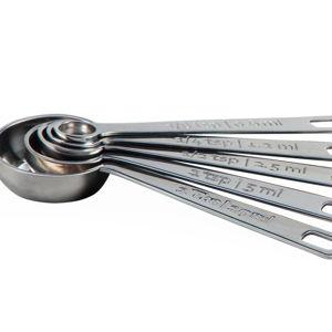 Le Creuset Stainless Steel Measuring Spoons, Set of 5