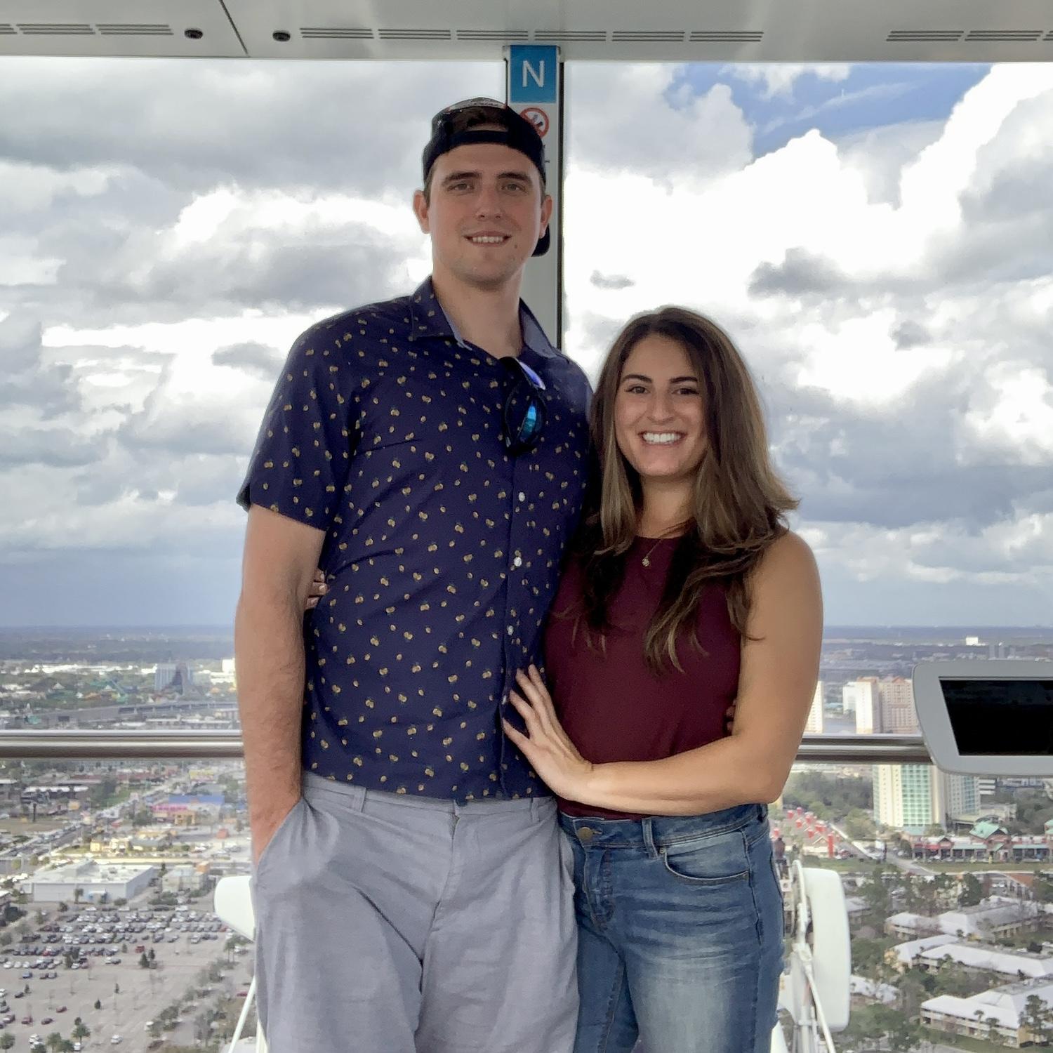 Valentine's Day 2021 
The Orlando Eye 

The day that Nadine and Evan became "Facebook official"