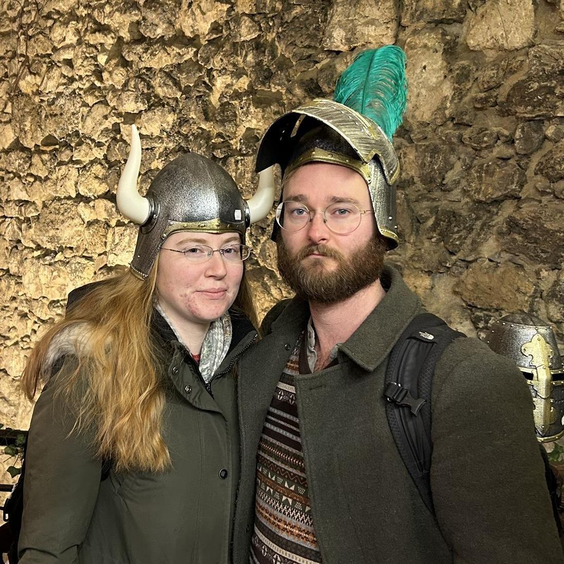 Getting medieval in Budapest Castle