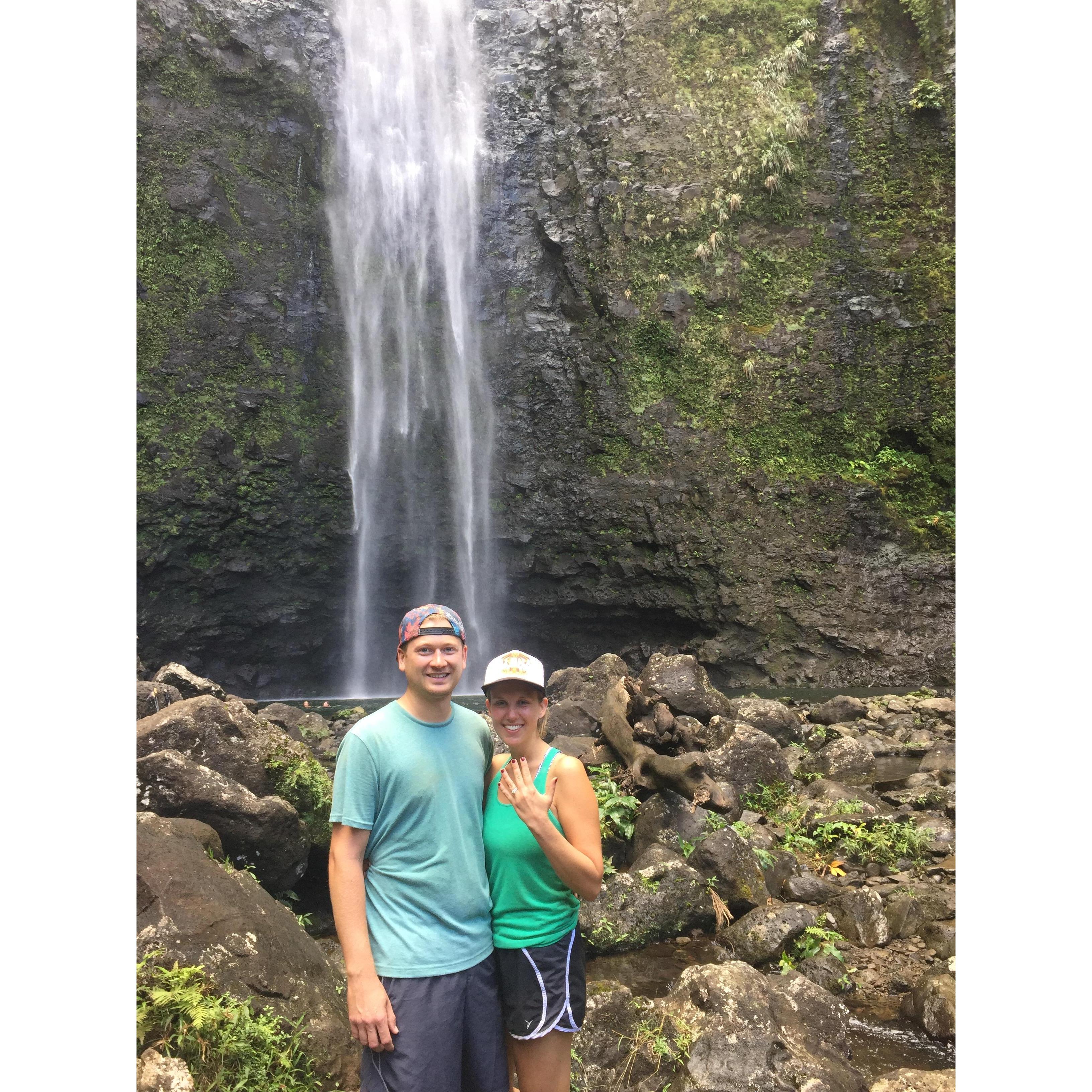 Engaged in Kauai