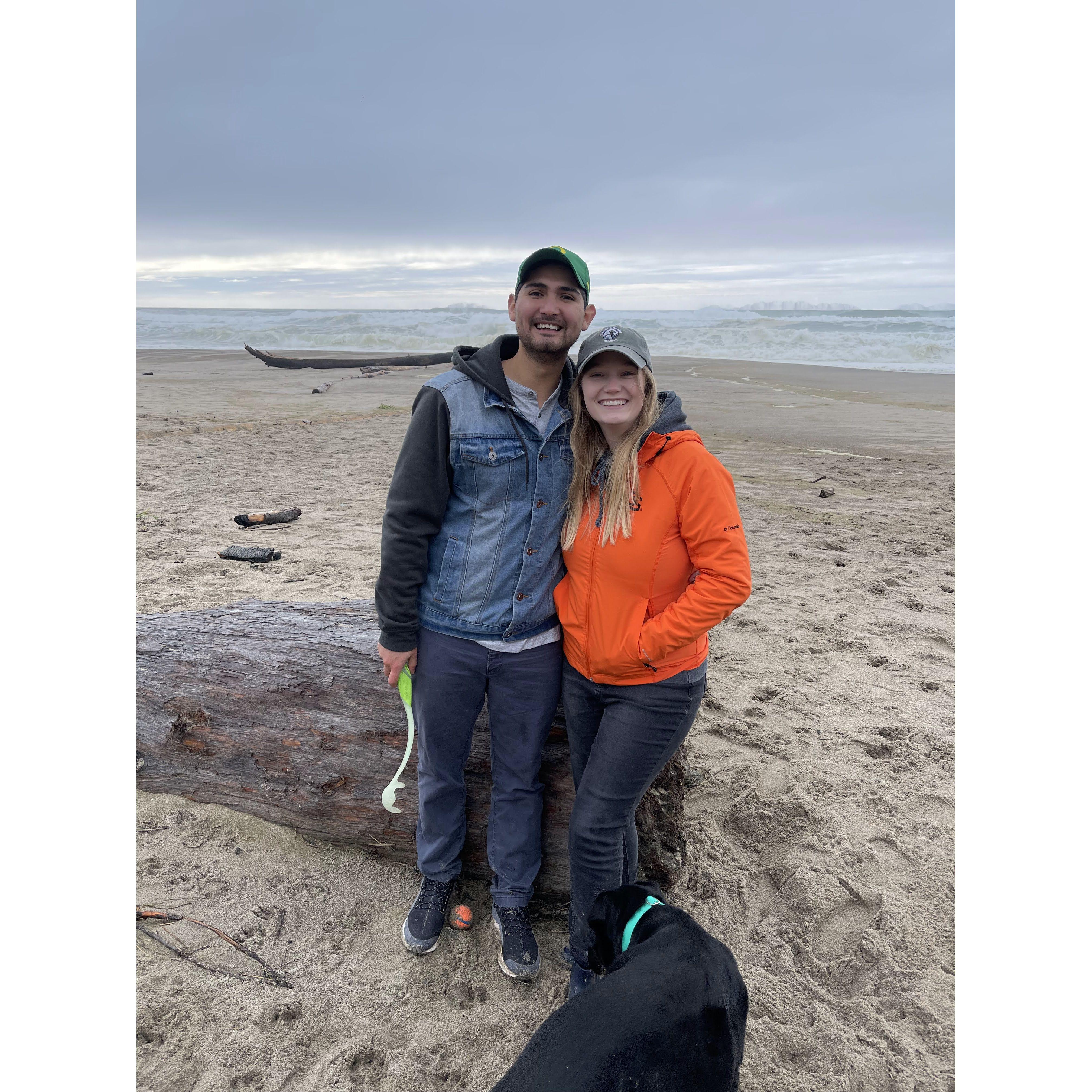 Birthday beach trip, November 2022.