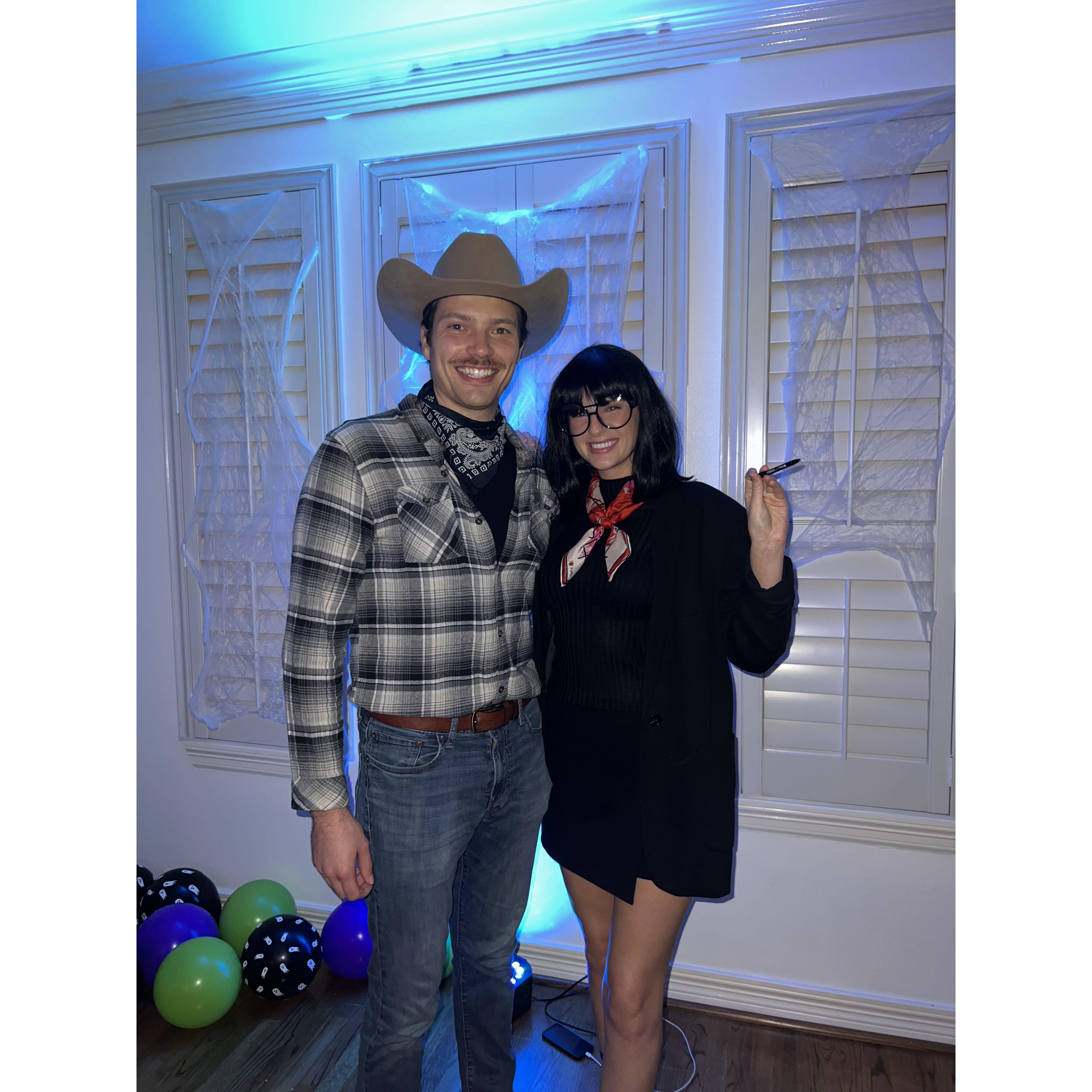 Halloween 2024 - Cowboy & Edna (again)