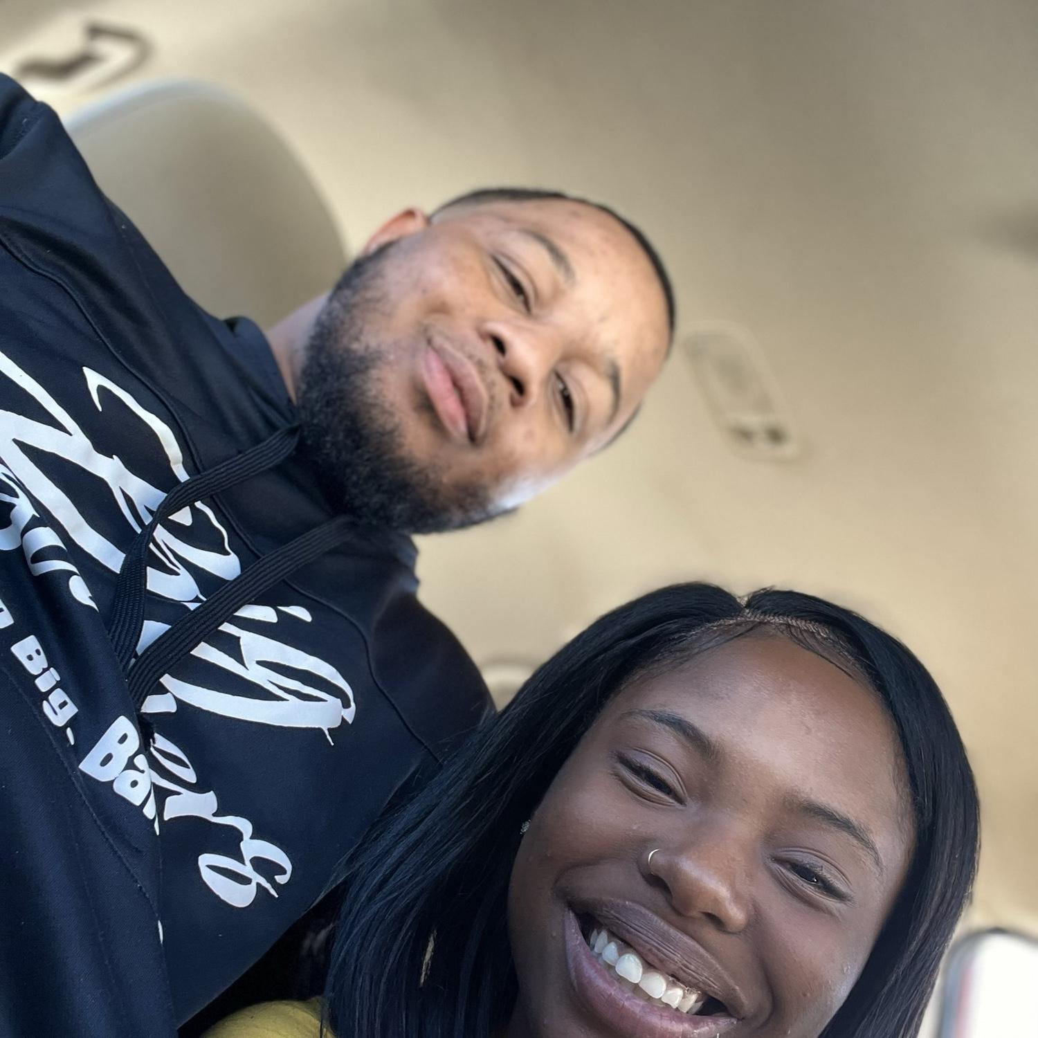 Our first photo 🥰❤️