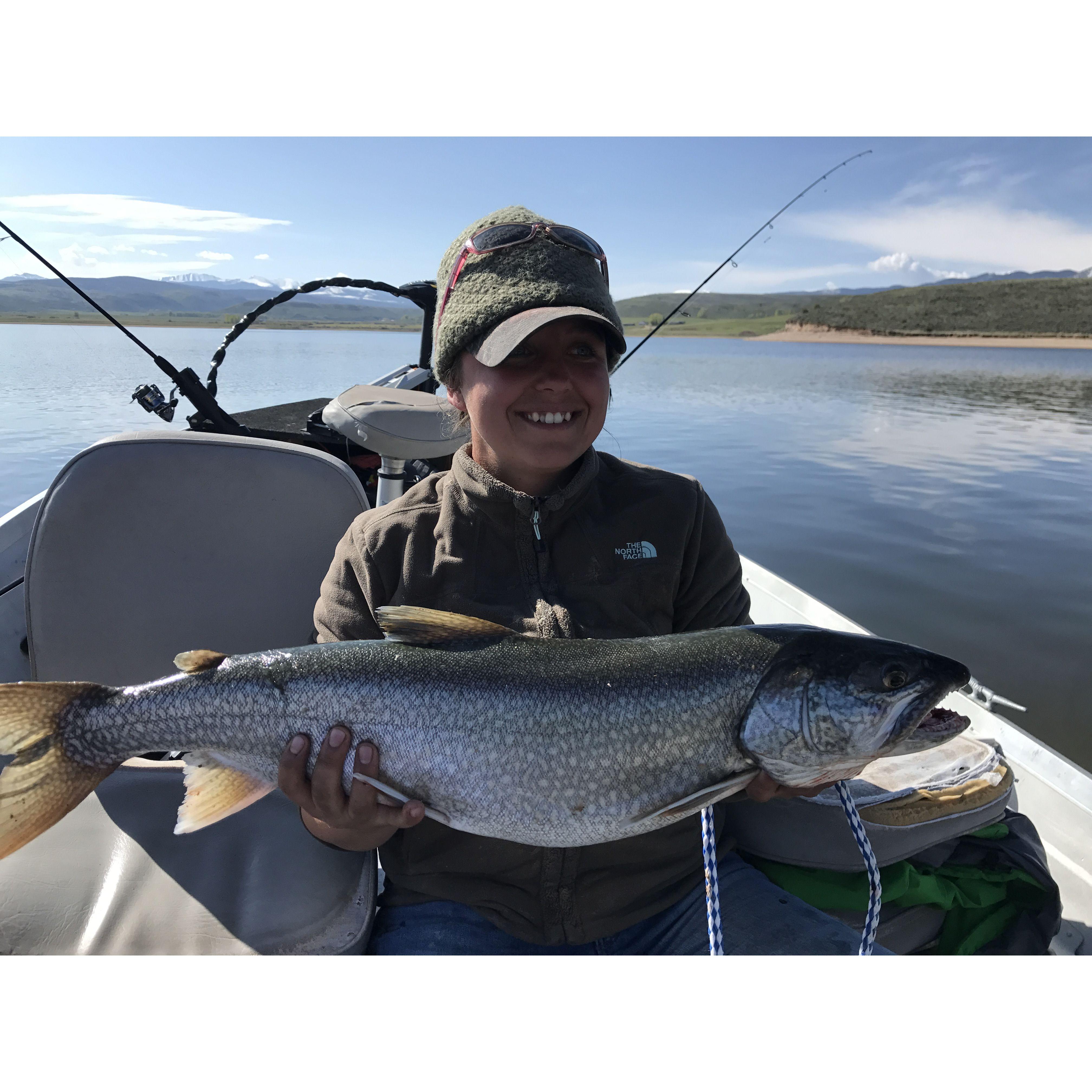 The fishing trip that got me my personal record size fish!