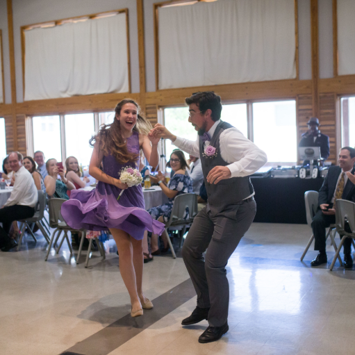 Wedding 4/4 in 2018: Rachel and Jonathan Kocmoud! Trey and I were both in the wedding party!