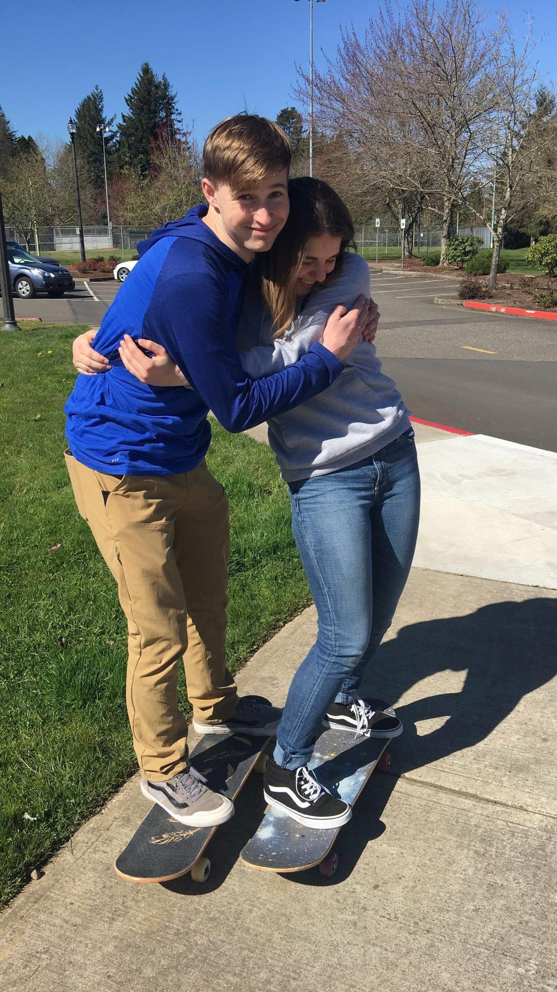 One of our first photos together