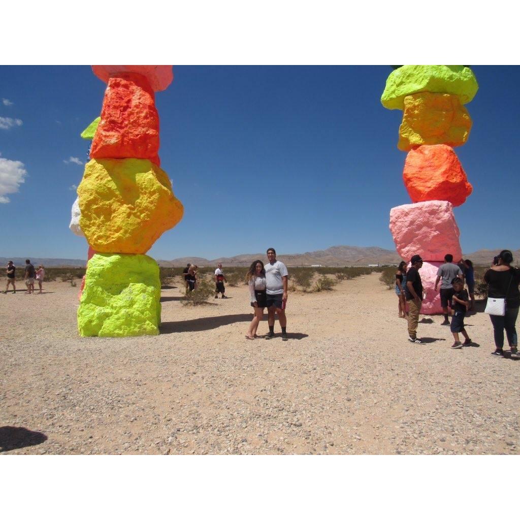 While Nick and Jenna were doing long distance Nick surprised Jenna with a trip to Vegas