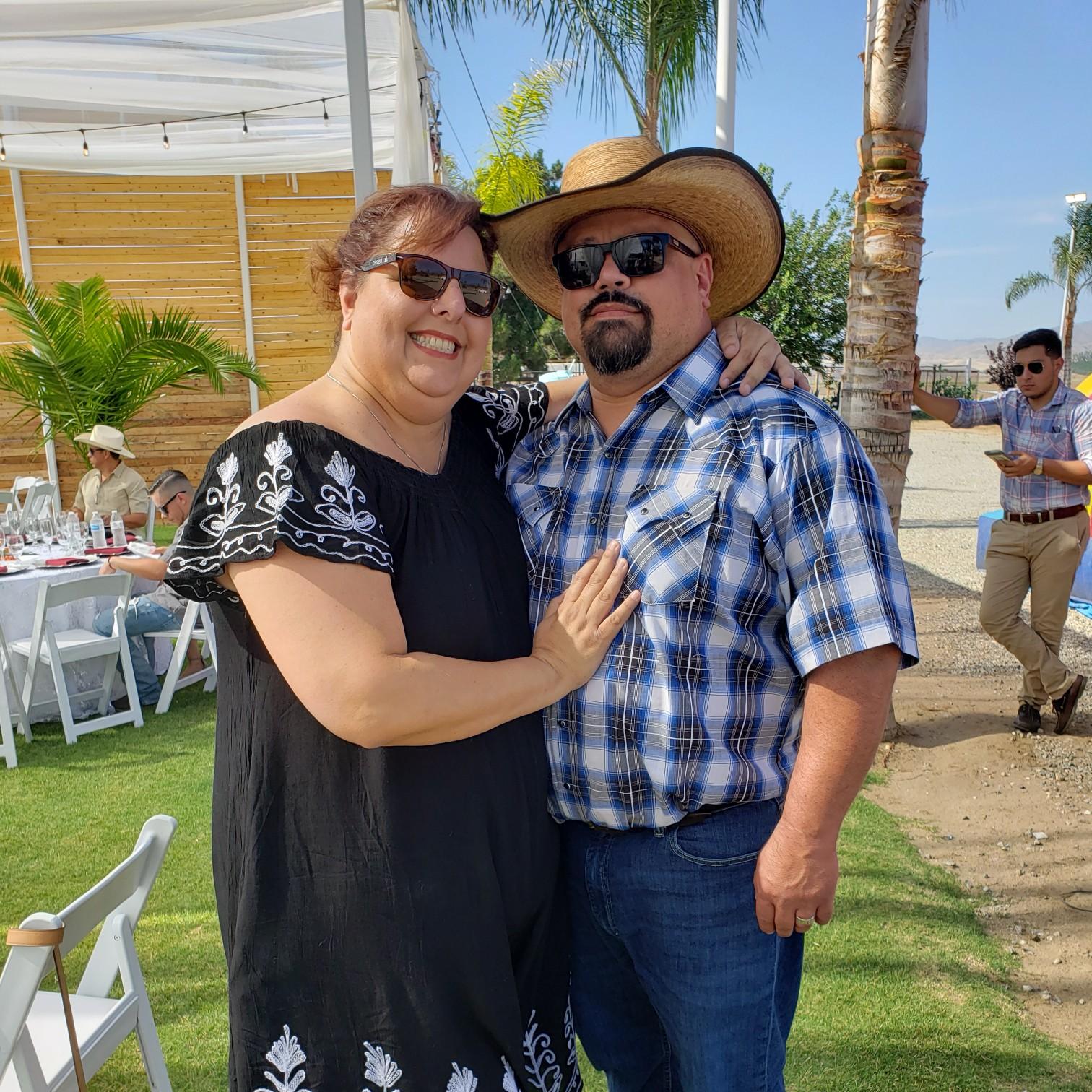 This is in Bakersfield at Jose's cousins 35th wedding anniversary
