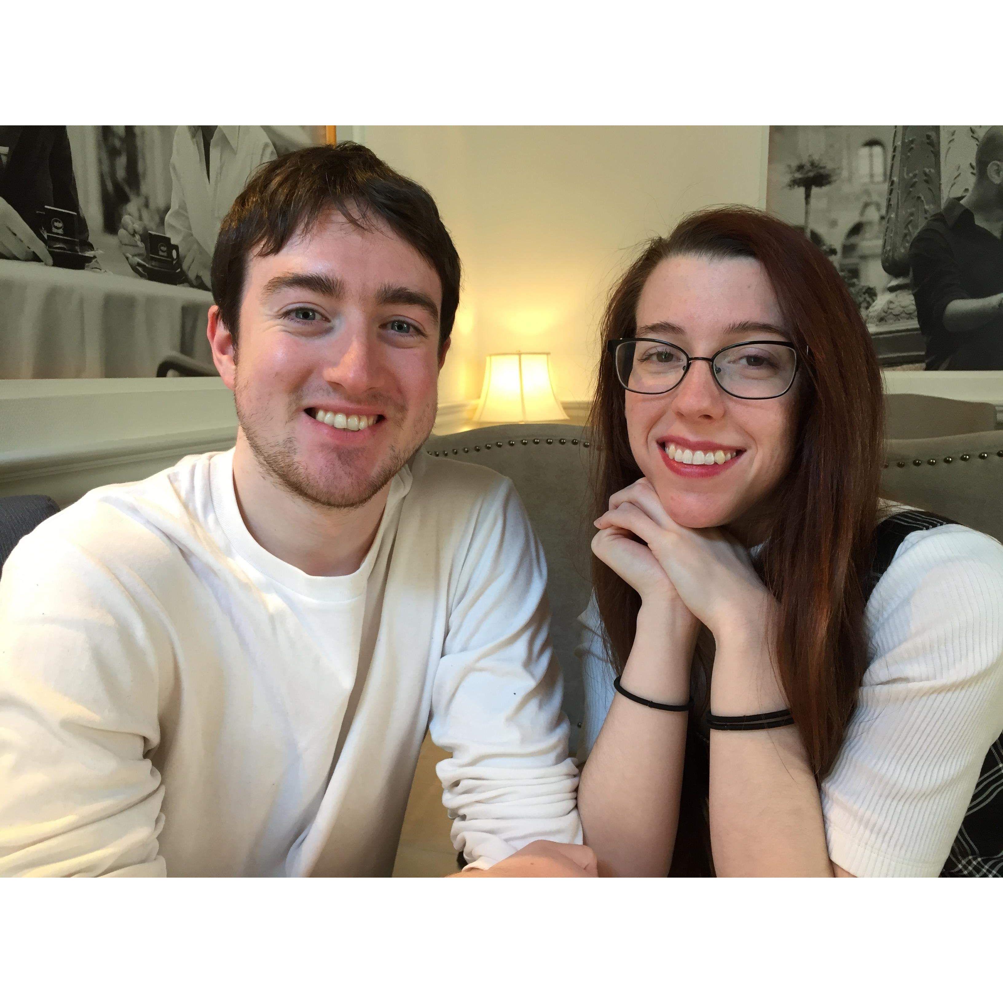 Date at our favorite little cafe in Japan!