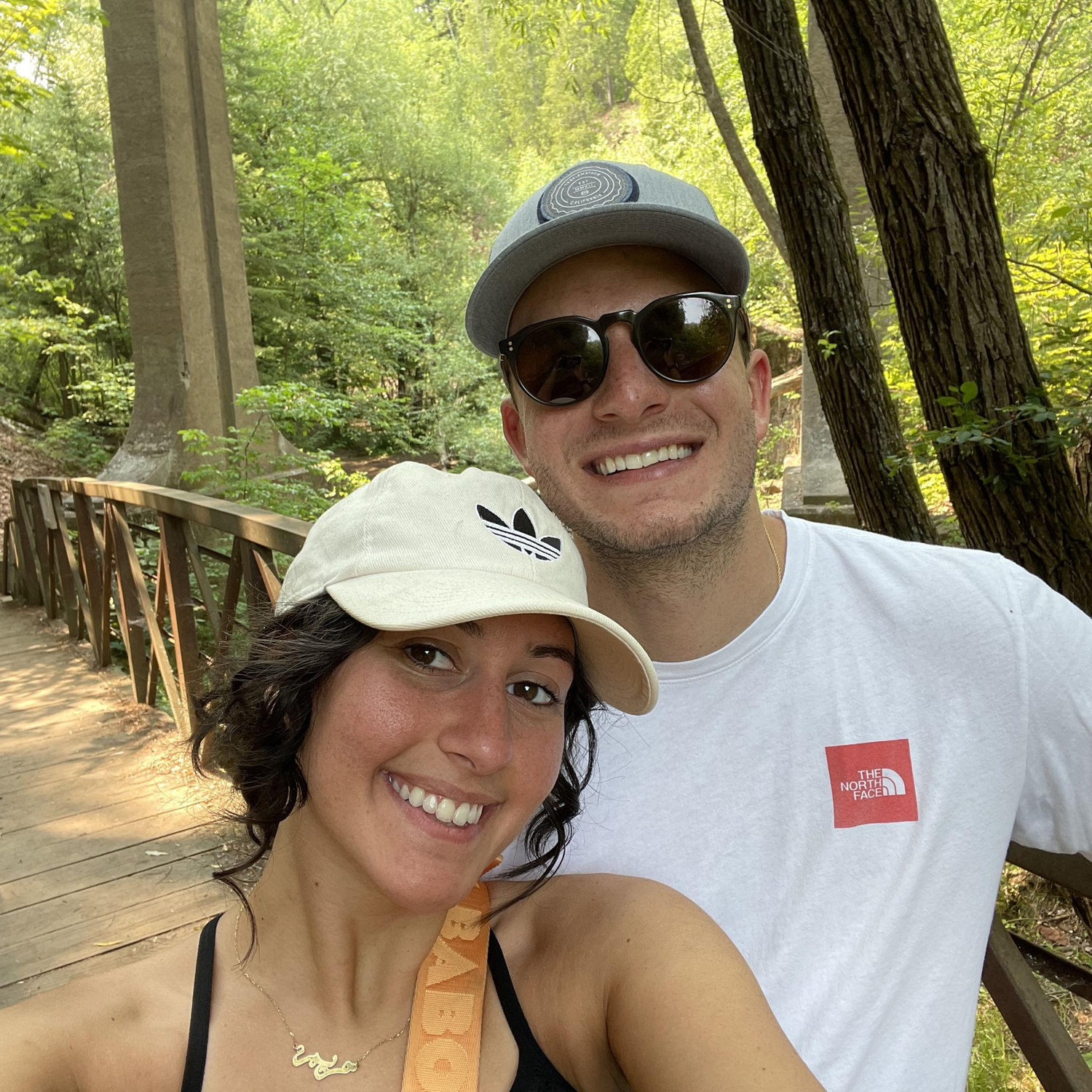 One of many trail hikes in Duluth during Todd's visit.