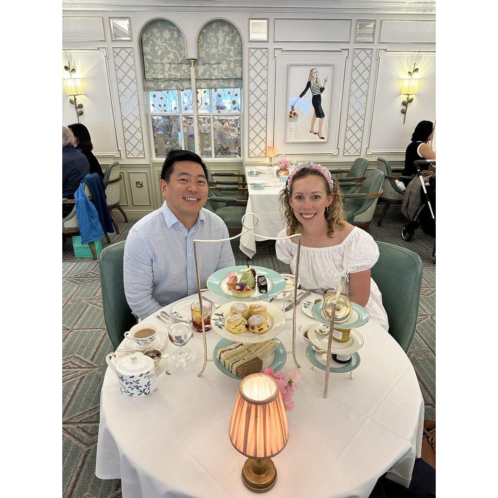 Our favorite city - tea time in London