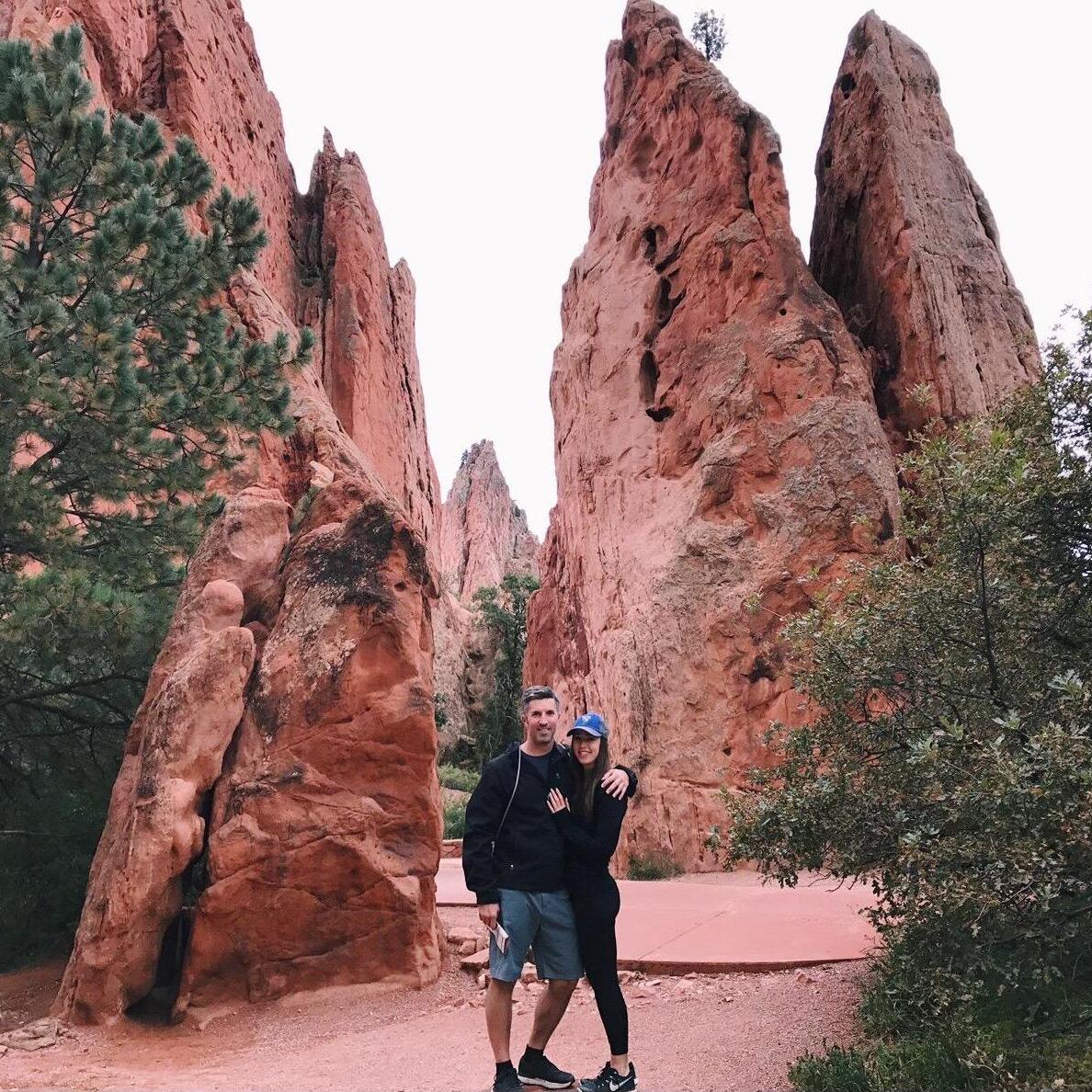 In September 2017, we traveled out to Colorado for Greg's Air Force Academy reunion. This shot is from a day we spent roaming around Garden of the Gods nearby.