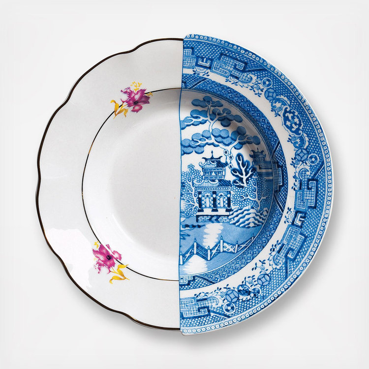 Piatto In Porcellana Seletti 'HYBRID-ZOE' - Design Contemporaneo, Lavabile In Lavastoviglie E Per Microonde
