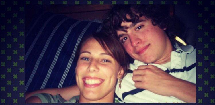Our very first photo together back in 2005