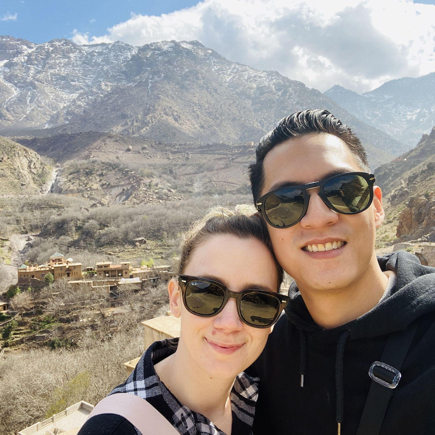In the mountains in Morocco