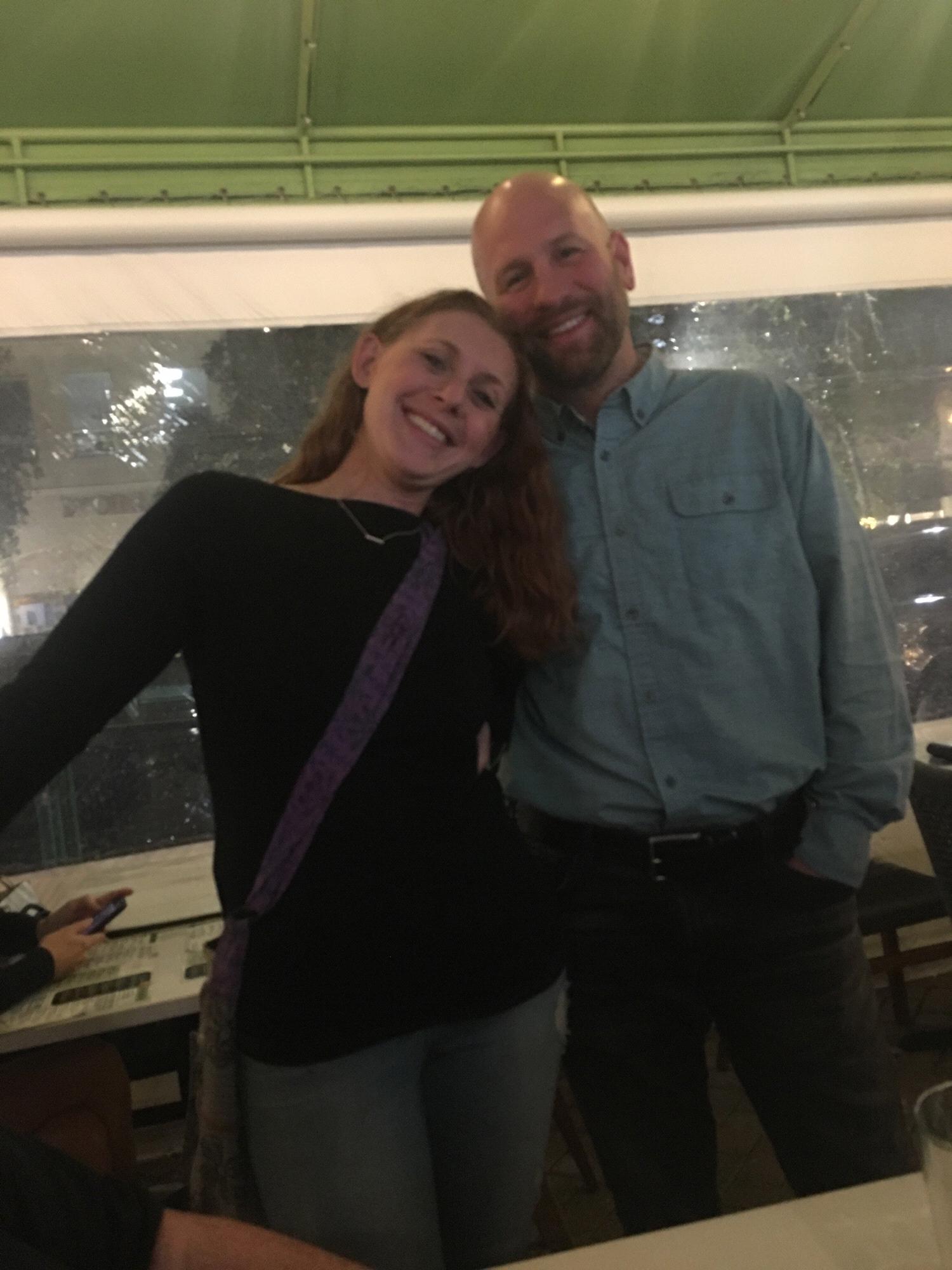 First date ❤️

Thanks to a chance run-in with family, we have a picture from our actual first date.