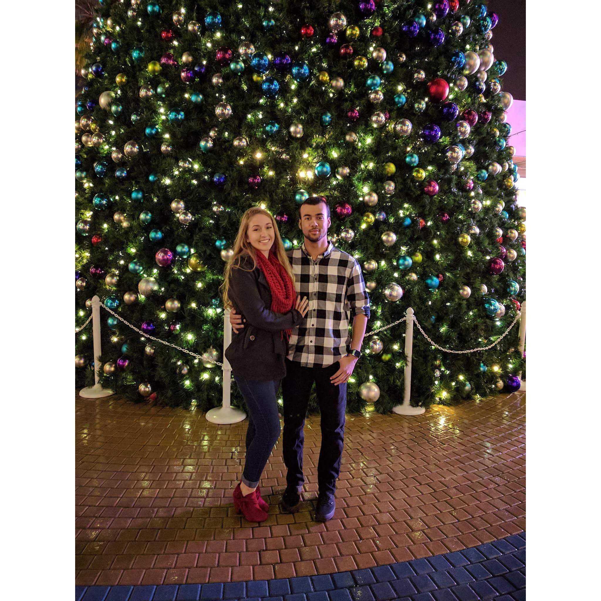 Our first New Year's Eve together