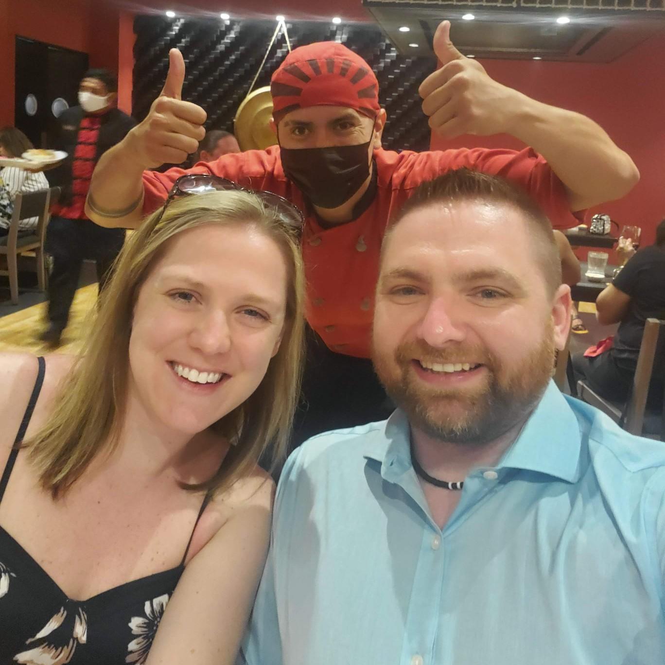 Cancun 2022 - Hibachi dinner