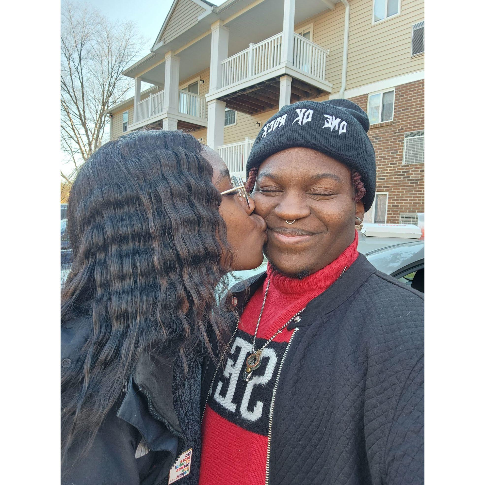 On our way to Thanksgiving in D.C.