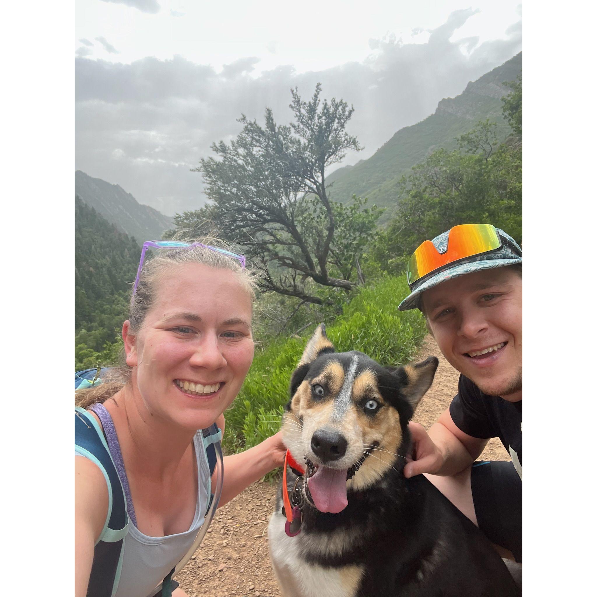 Out on a "fam run"