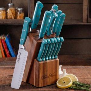 The Pioneer Woman Cowboy Rustic Cutlery Set, 14-Piece