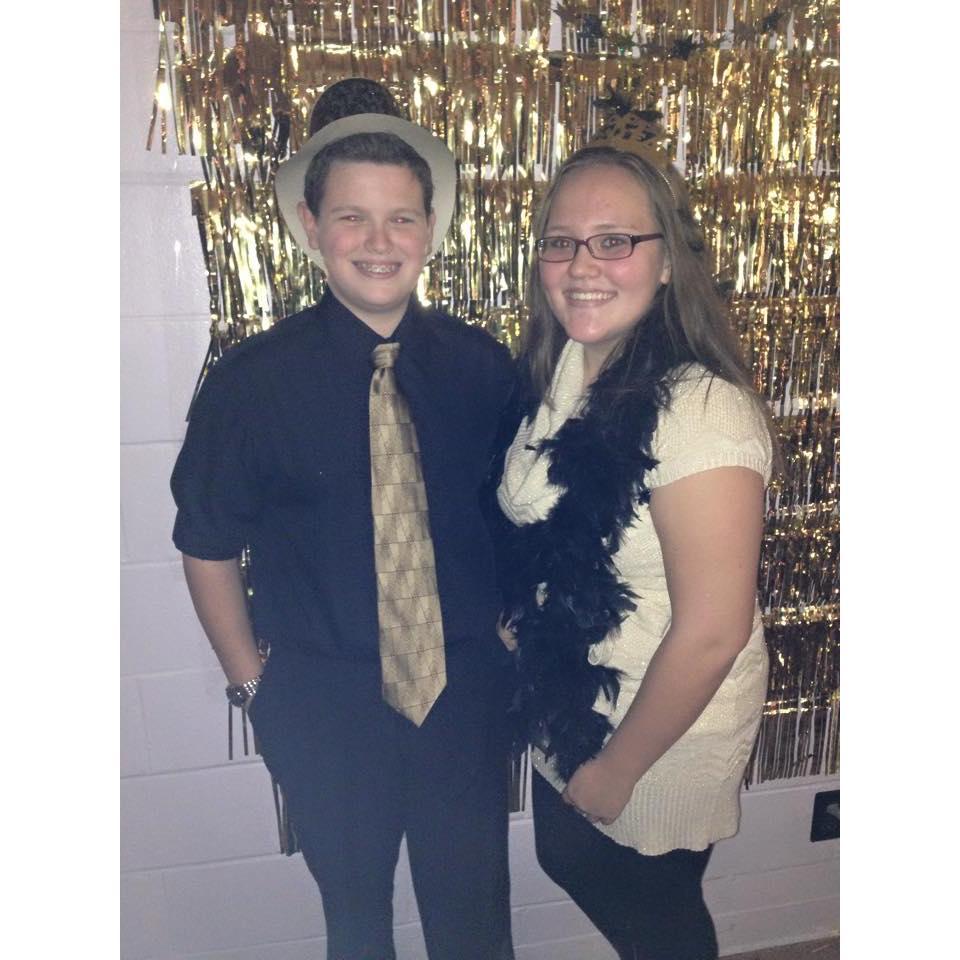 Our first New Year's Eve together!