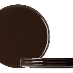 The Conran Shop - Brown Luna Dinner Plate Set, 4 pcs