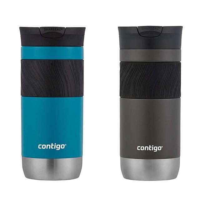 Contigo Snapseal Insulated Travel Mug, 16 oz, Sake/Juniper