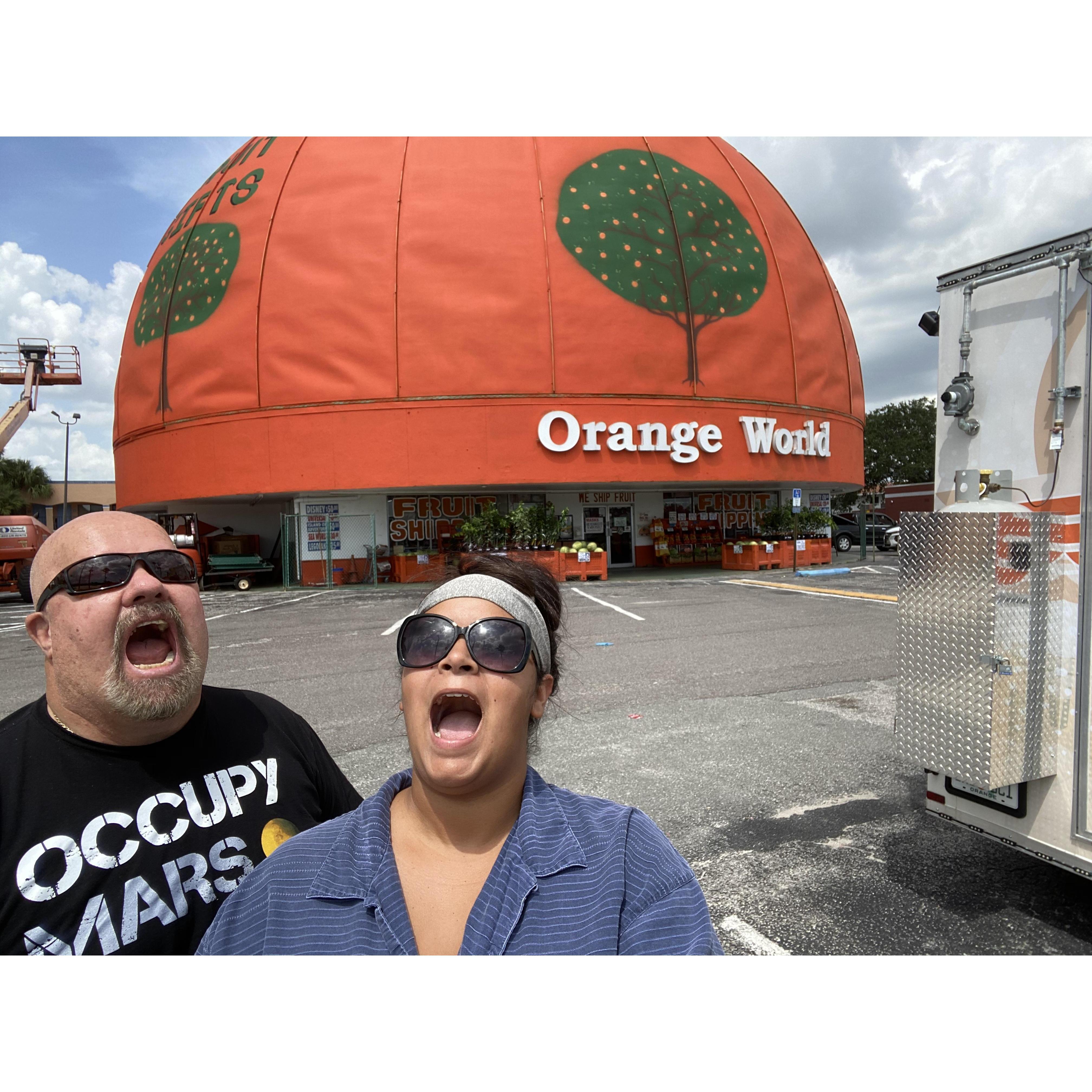 Roadside America- Orange World- Orlando, Florida