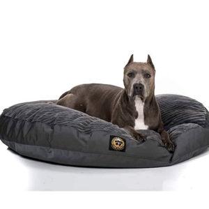 Plush Pup Tough Round Nesting Dog Bed (X-LARGE ONE)