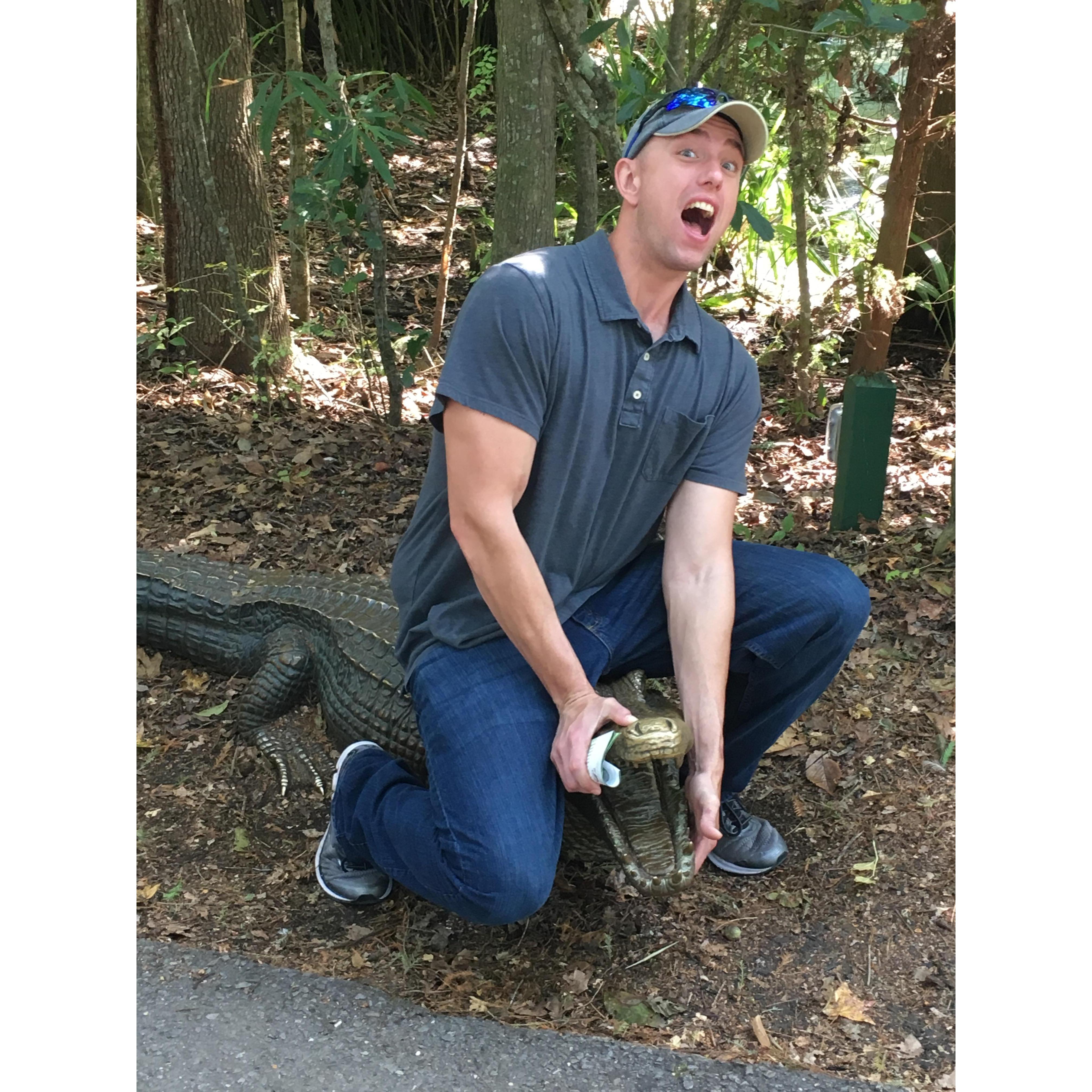 I got a gator!!!