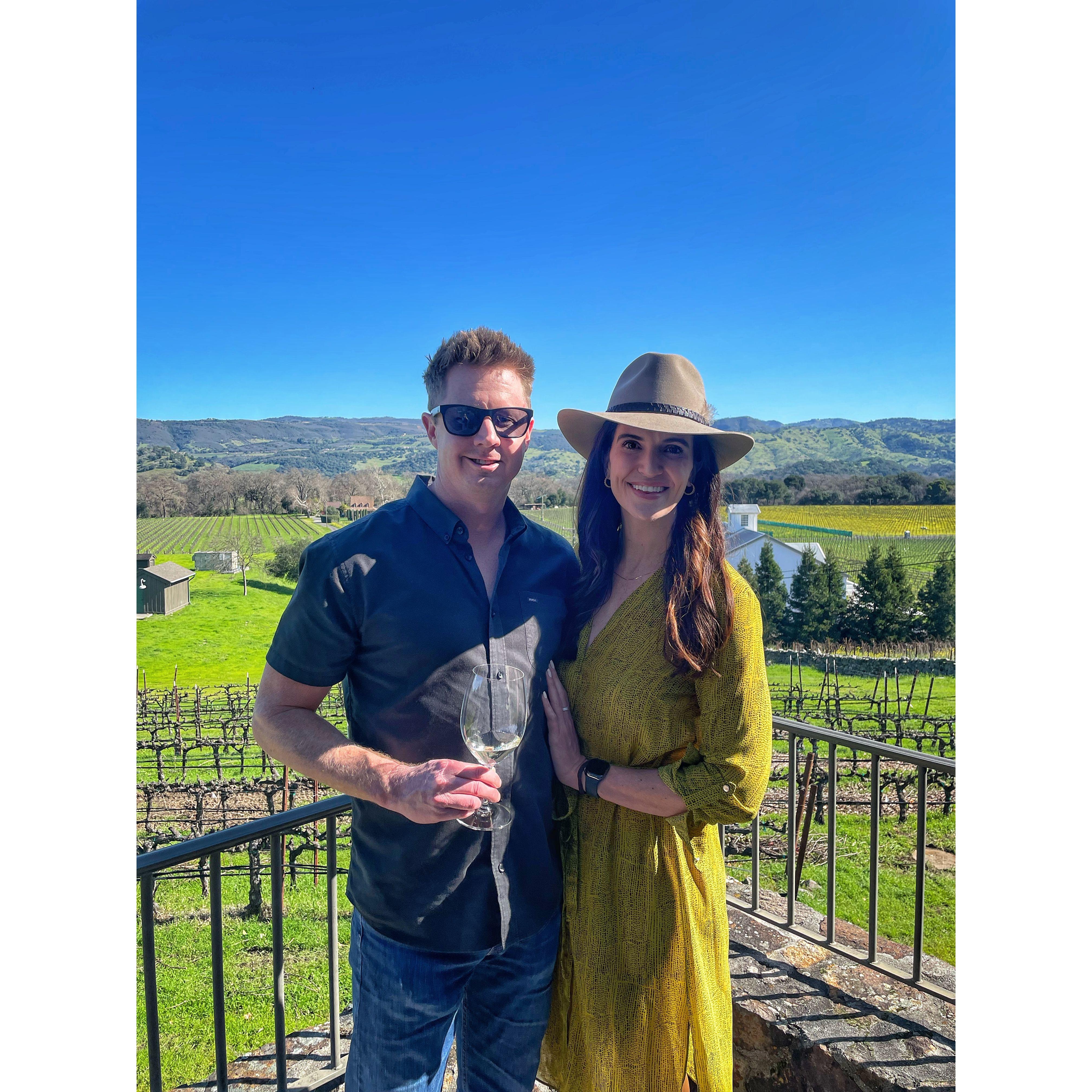 Cardinale vineyard. Feb’24