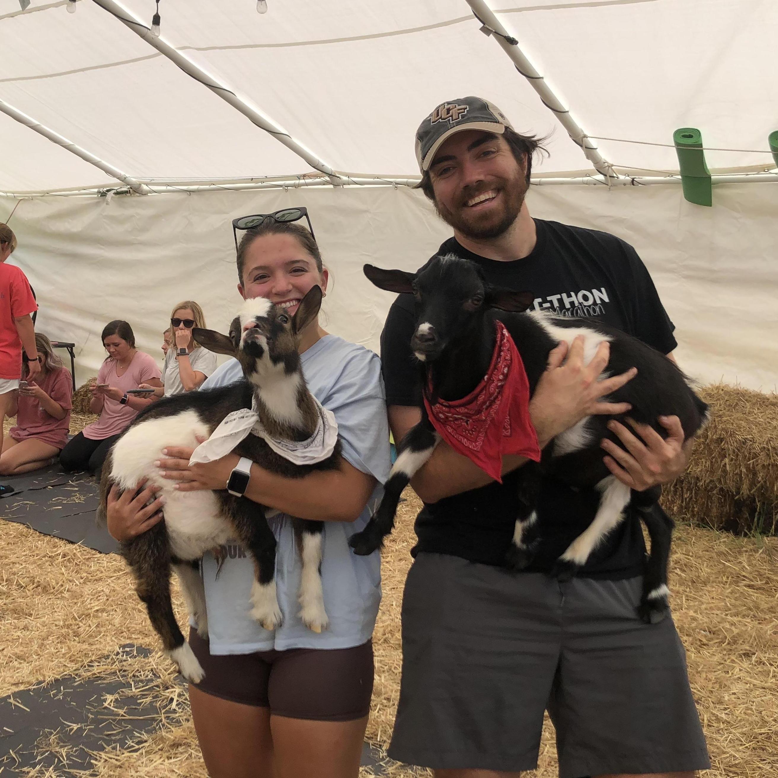 Goat yoga - June 13th, 2020