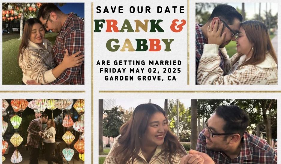 The Wedding Website of Gabby Nicoll Leon and Frank Sandoval