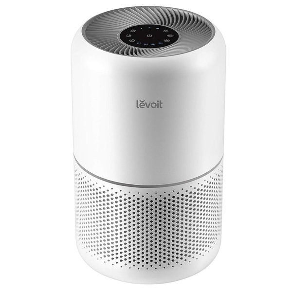 LEVOIT Air Purifier for Home Allergies Pet Hair in Bedroom, Covers Up to 1074 ft² by 56W High Torque Motor, AHAM VERIFIDE, 3-in-1 Filter with HEPA Sleep Mode, Remove Dust Smoke Odor, Core300-P, White