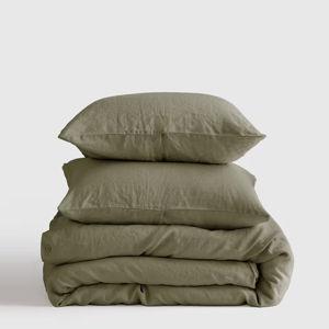 Linen Duvet Cover Set | Quince in Willowleaf