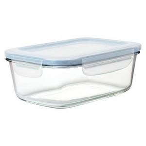 OXO 8 Cup Glass Food Storage Container Blue