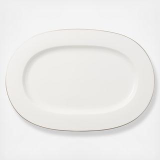 Anmut Platinum Oval Platter